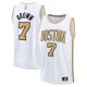 Men's Boston Celtics #7 Jaylen Brown Fanatics White 2025/26 City Edition Fast Break Jersey