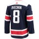 Men's Washington Capitals Alexander Ovechkin adidas Navy Alternate Primegreen Player Jersey