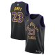 Men's Unisex Los Angeles Lakers #23 LeBron James Nike Black 2025/26 Swingman City Edition Jersey
