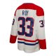 Men's Montreal Canadiens Patrick Roy Mitchell & Ness White  1992/93 Blue Line Player Jersey
