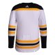 Men's Boston Bruins adidas White Away Primegreen Jersey
