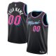 Men's Unisex Miami Heat Nike Black 2025/26 City Edition Swingman Custom Jersey