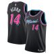 Men's Unisex Miami Heat #14 Tyler Herro Nike Black 2025/26 Swingman City Edition Jersey