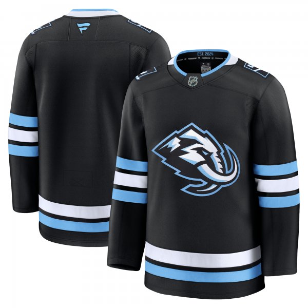 Men's Utah Mammoth Black Home Premium Jersey