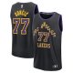 Men's Unisex Los Angeles Lakers #77 Luka Doncic Nike Black 2025/26 Authentic City Edition Jersey